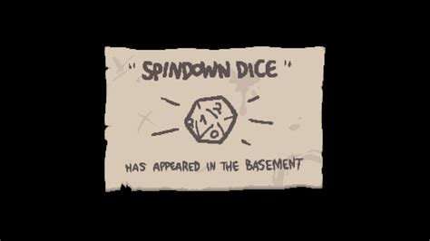 Spindown dice unlocked Firstly I unlocked C-section yesterday and finally managed to find it on this Tainted Isaac run its amazing Second I love the interaction between Soul of Urns and Mulligan literally million of flies spawn with it. . How to unlock spindown dice